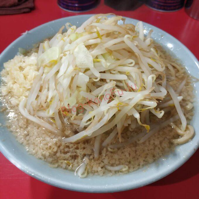 名古屋伏見 ラーメン大名古屋店 二郎系 ニンニク アブラ カラメ 豚