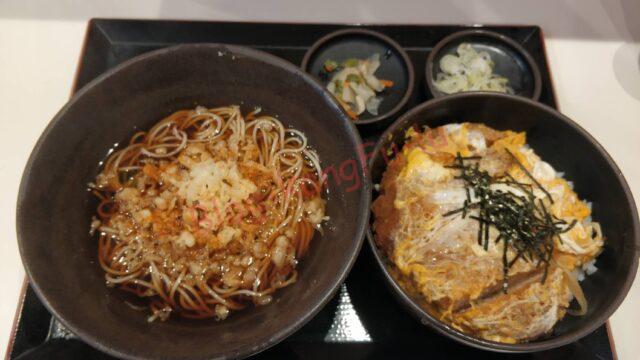 名古屋伏見 ゆで太郎 もつ次郎 名古屋長者町店 蕎麦 カツ丼