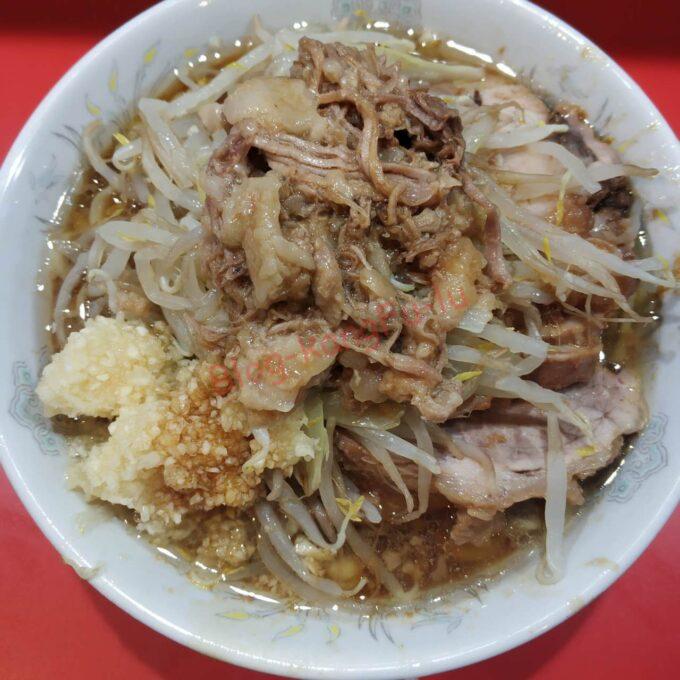 名古屋市東区 ラーメン二郎 直系二郎 大曽根店 豚 ニンニク アブラ